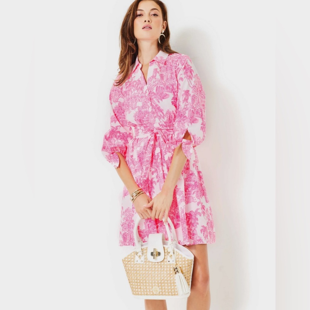 Lilly Pulitzer Amrita Shirtdress - Picture 3 of 5